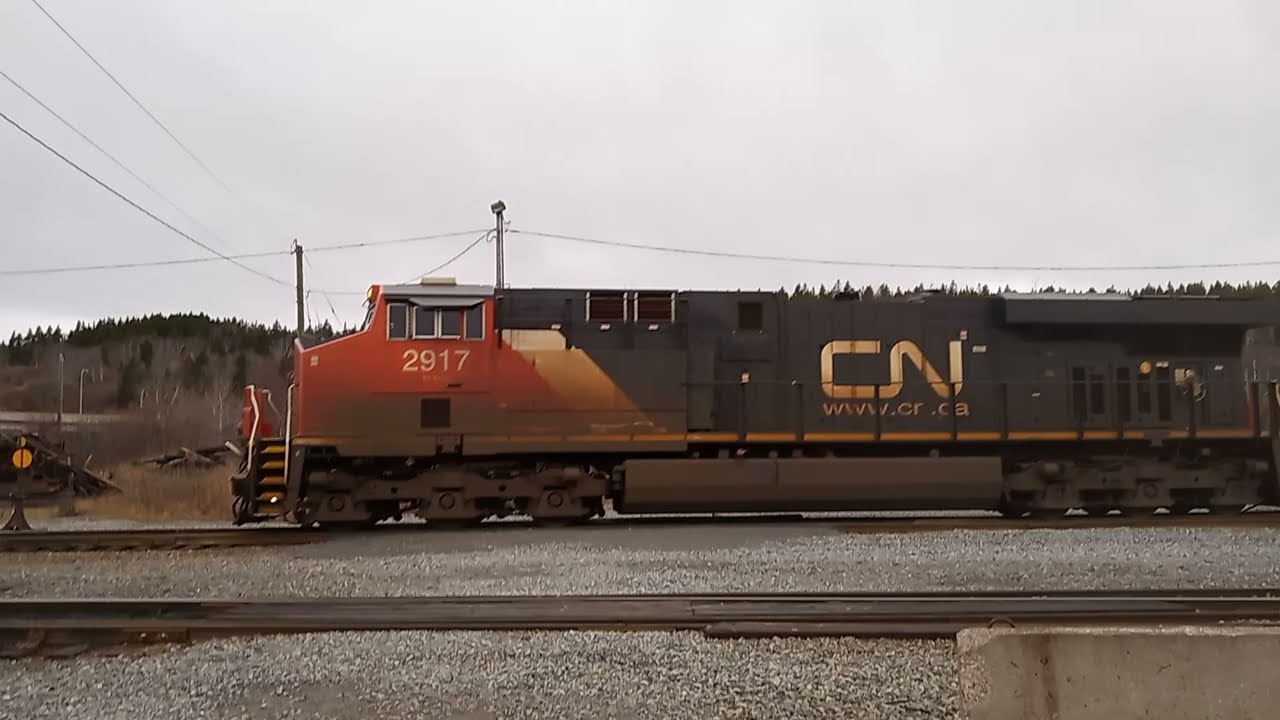 CN 730 rolling over to Courtney Bay Potash Terminal.