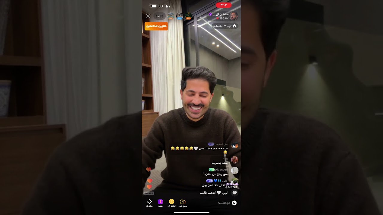 1- بث سلطان العنزي مع حمد آل منصور و سويمي و محمد بن ناصر و هيفا و شادية 17/12/2024