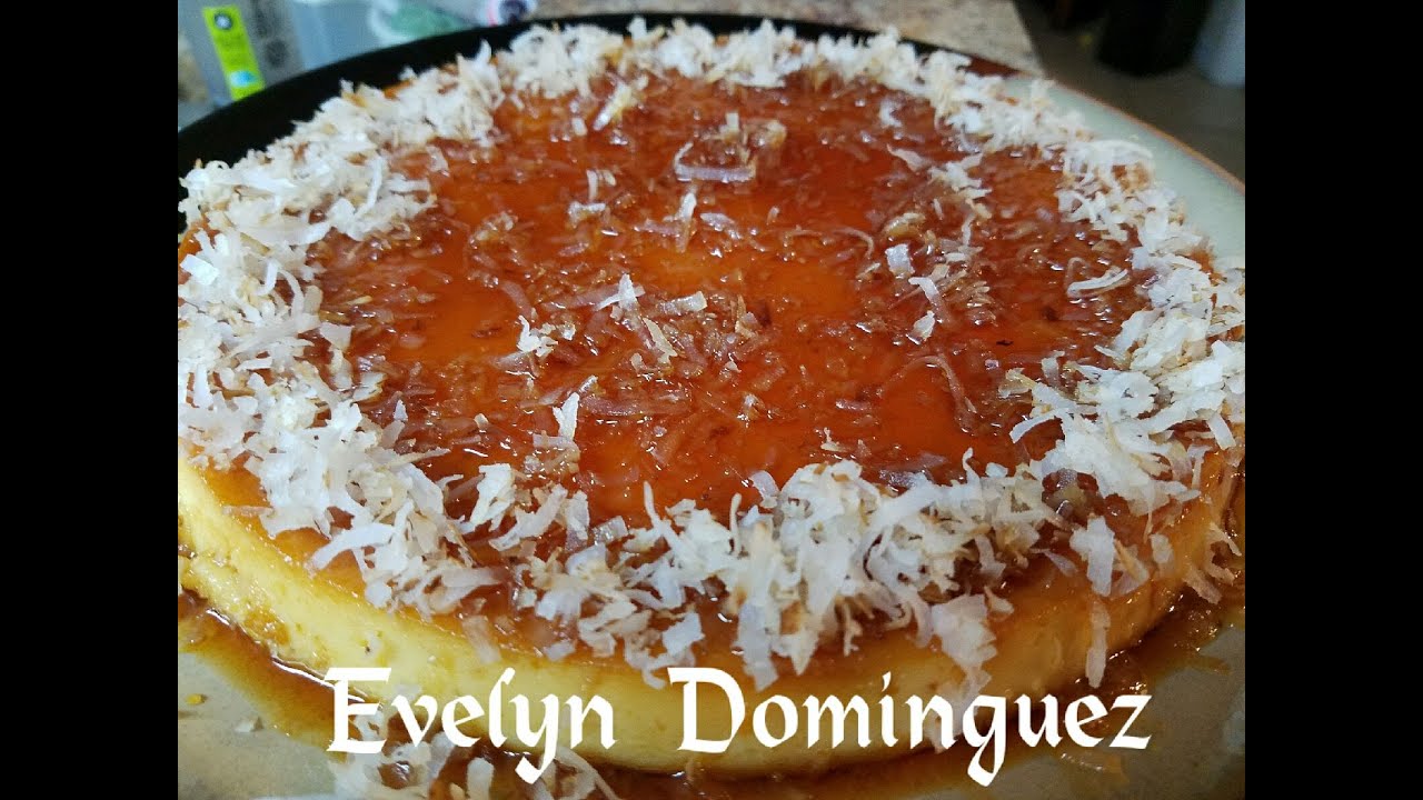 Como hacer Flan de Coco Paso a Paso