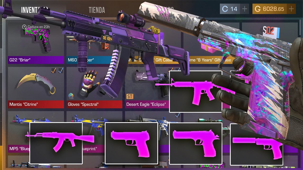 INVENTARIO MORADO CON 11.000💜 | Standoff 2