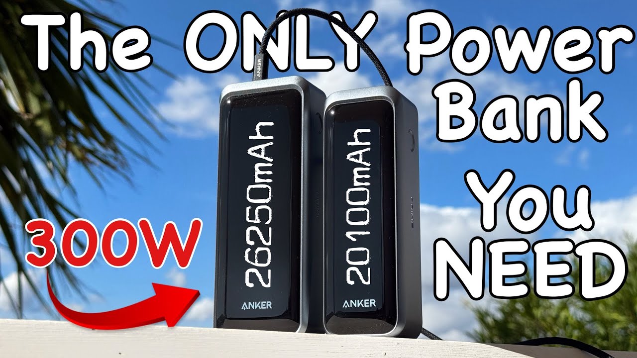 Конец «страха за власть» — внешние аккумуляторы ANKER Prime 26K и ANKER Prime 20K