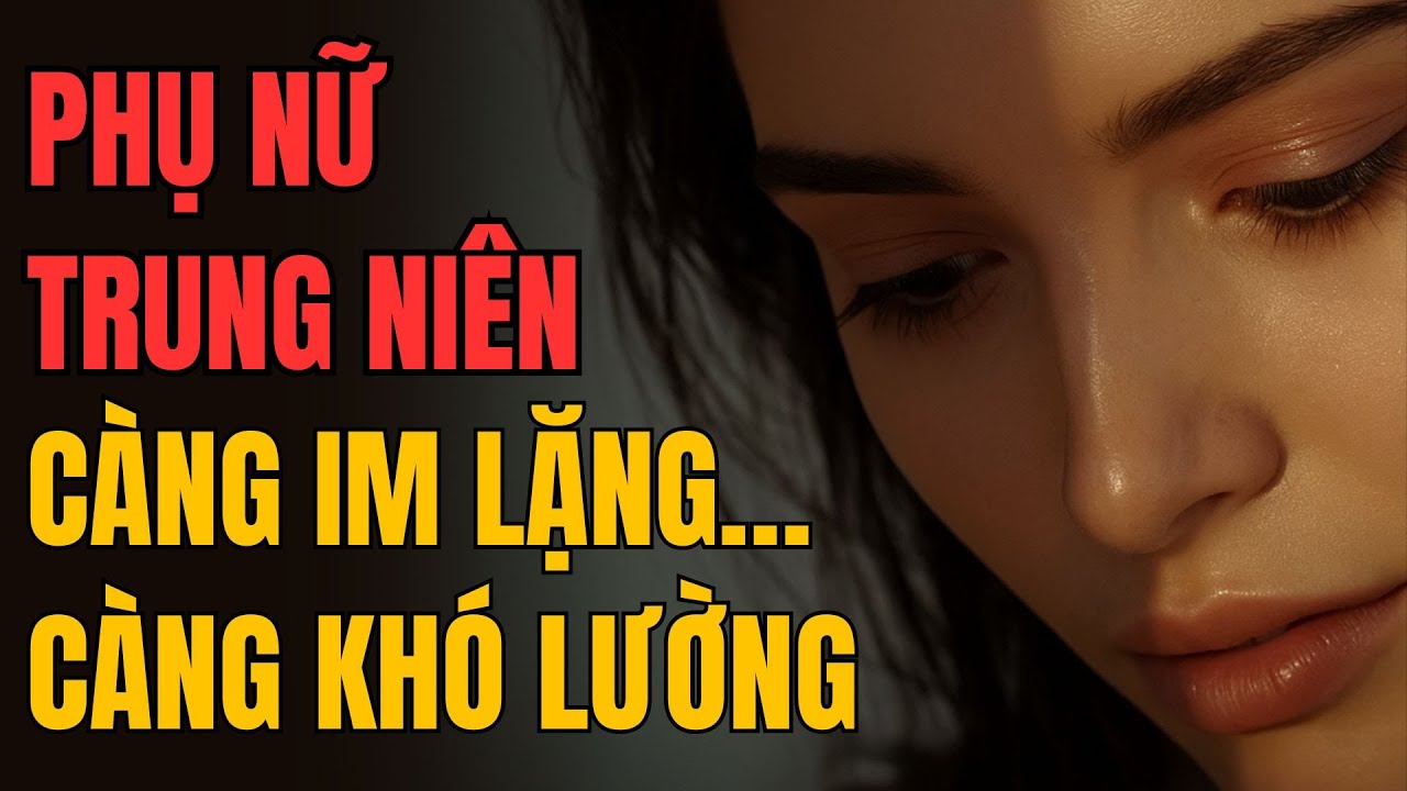 PHỤ NỮ TRUNG NIÊN CÀNG IM LẶNG CÀNG ĐANG NGHĨ ĐIỀU NÀY