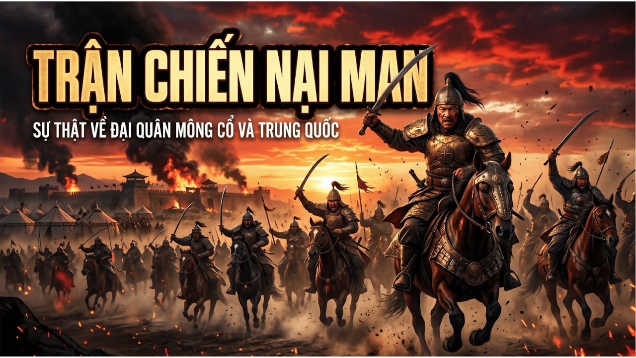 Thành Cát Tư Hãn (Thiết Mộc Chân): Trận Chiến Nại Man | Đế Chế Mông Cổ (Tập 5) Cổ Sử Toàn Thư