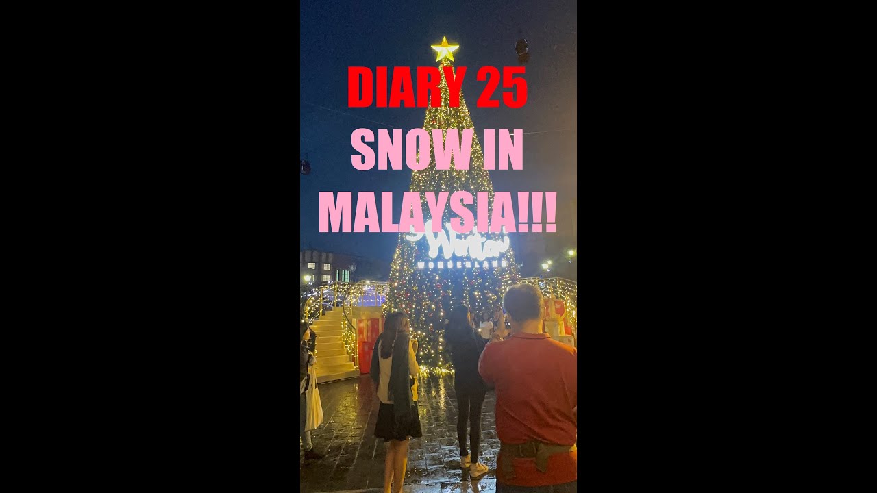 JJ Mom Diary JJ 妈咪日记 Diary 25 - Snow in Malaysia