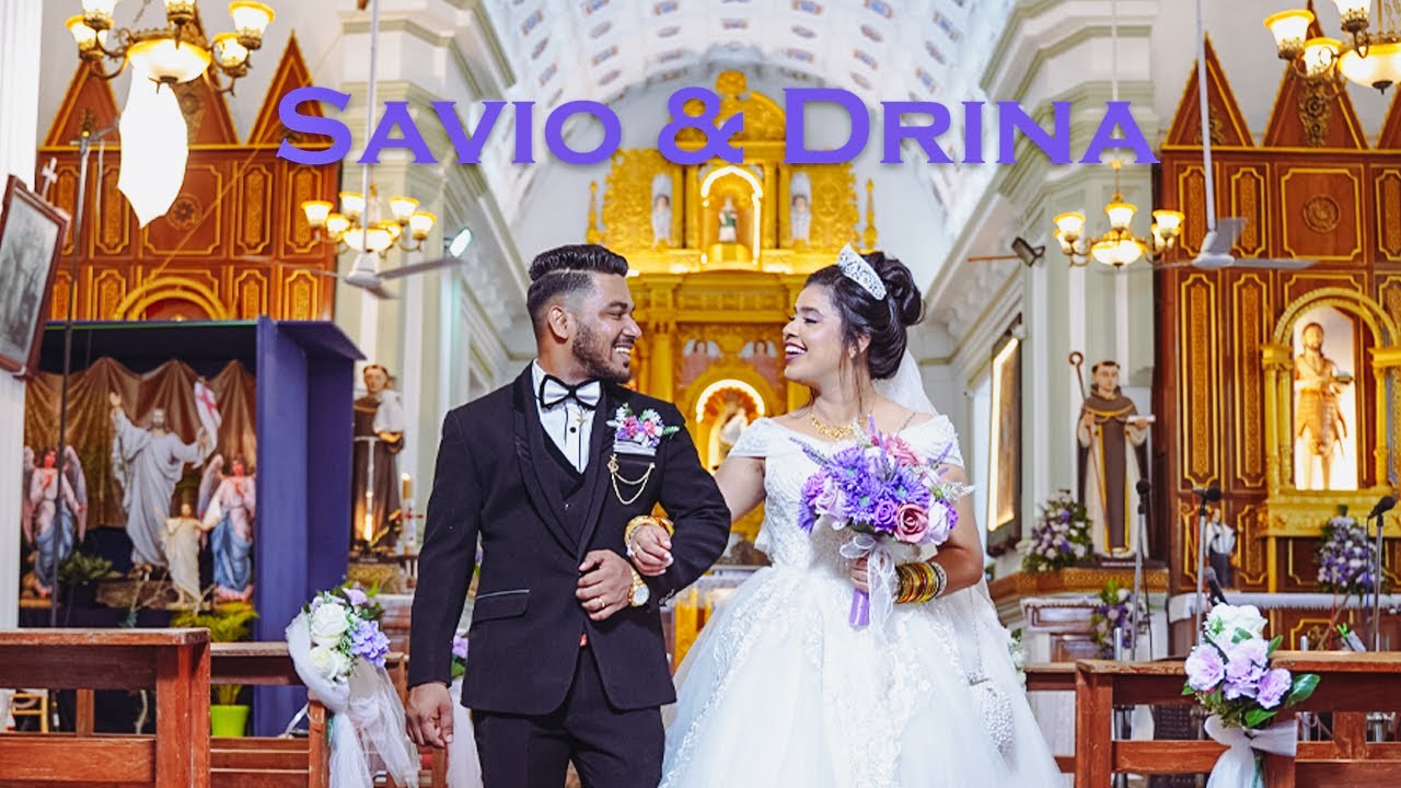 Savio & Drina | 5/5/2025 | wedding Highlights | Rozario Estibeiro 9822156429