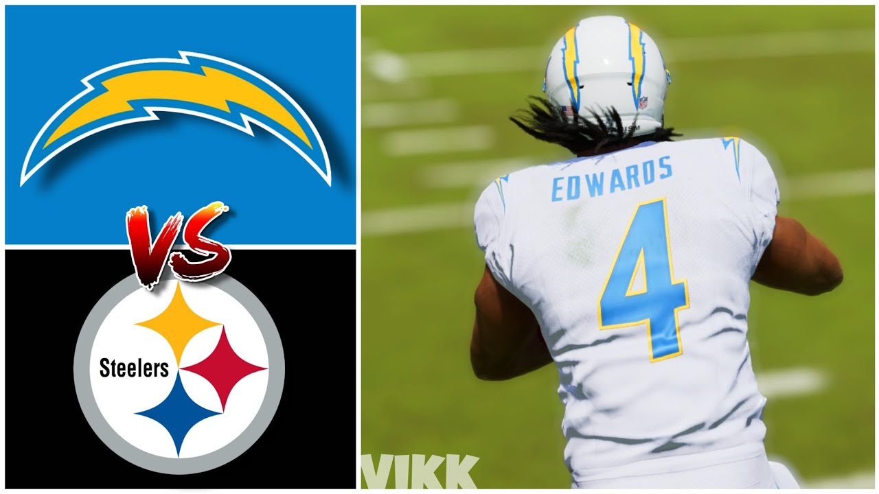Chargers vs Steelers Simulation (Madden 24 Updated Rosters)
