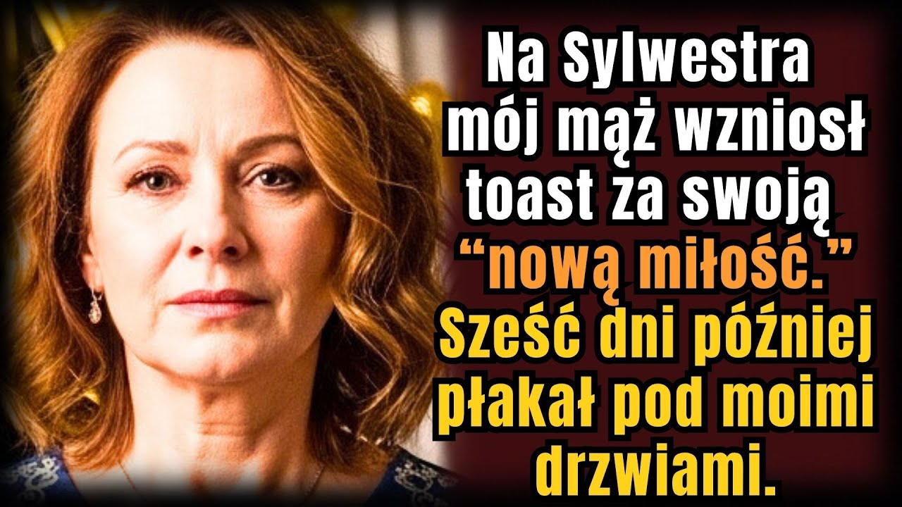 W sylwestra mój mąż wzniosł toast za „nową miłość” — sześć dni później błagał mnie o litość