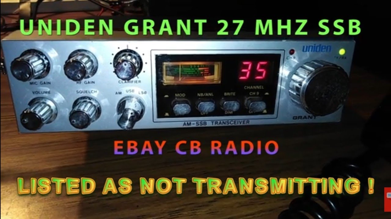 (Cb Radio Australia)Uniden Grant Ebay Special Fixed #Cb Radio #citizen Band #27 mhz #cb radio #ebay