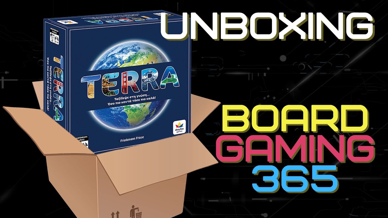Terra - Unboxing - Board Gaming 365