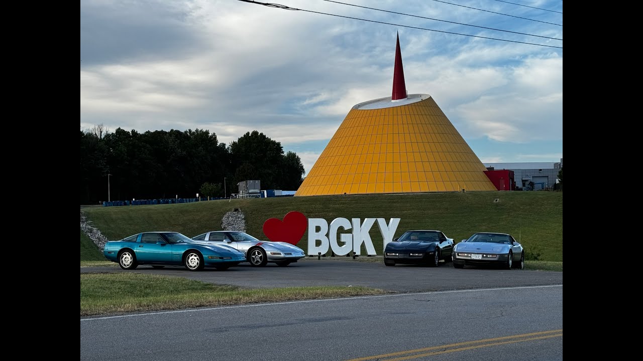 850 miles in a C4 Corvette! | Part 1 - Bowling Green Roadtrip - Corvette Caravan 2024