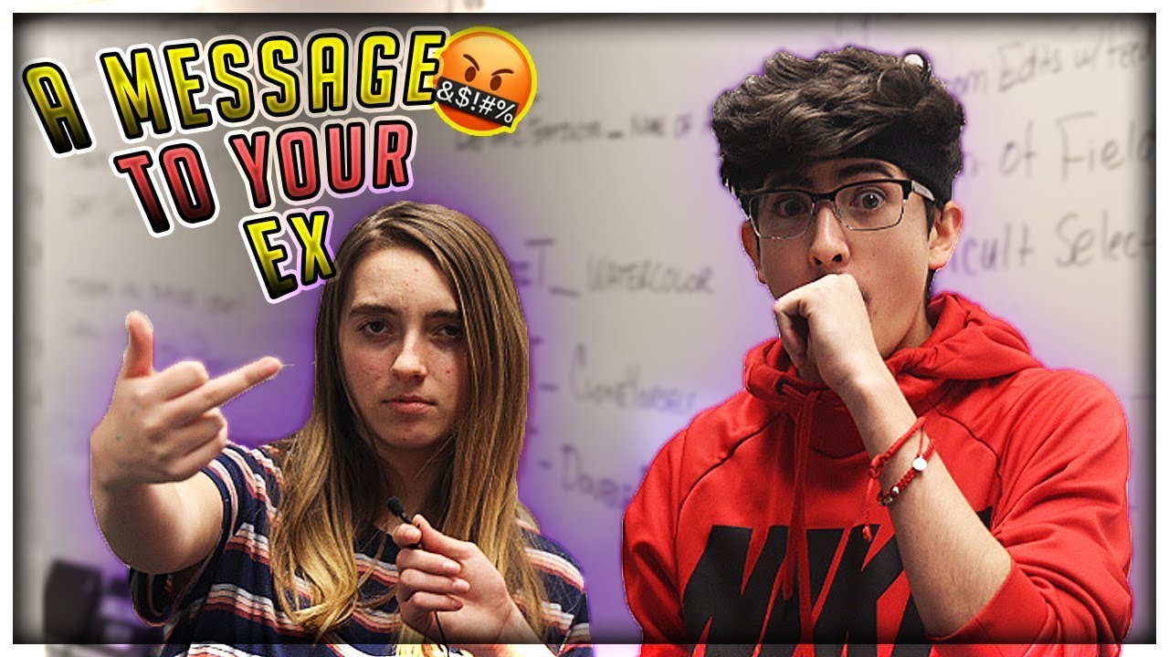 MESSAGE TO YOUR EX | PUBLIC INTERVIEW | HIGH SCHOOL EDITION📚