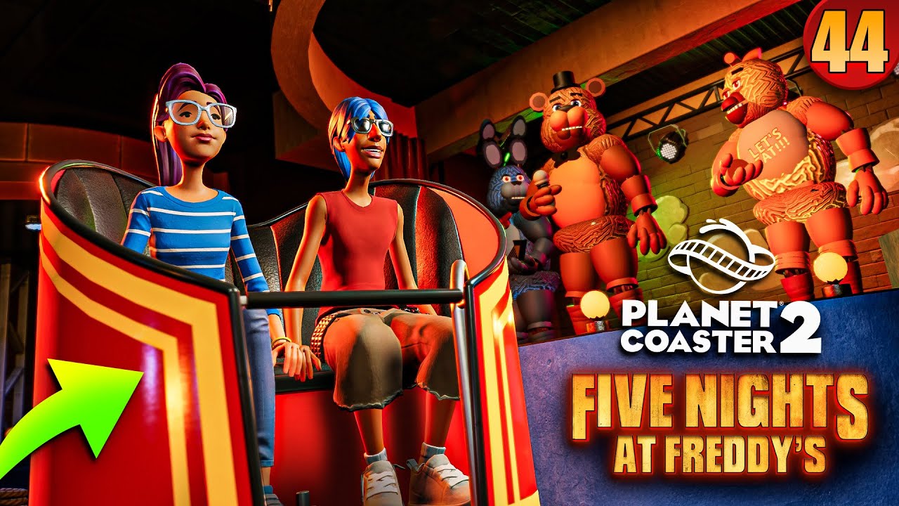 Создаём аниматроников FNAF в Planet Coaster 2! (#44)
