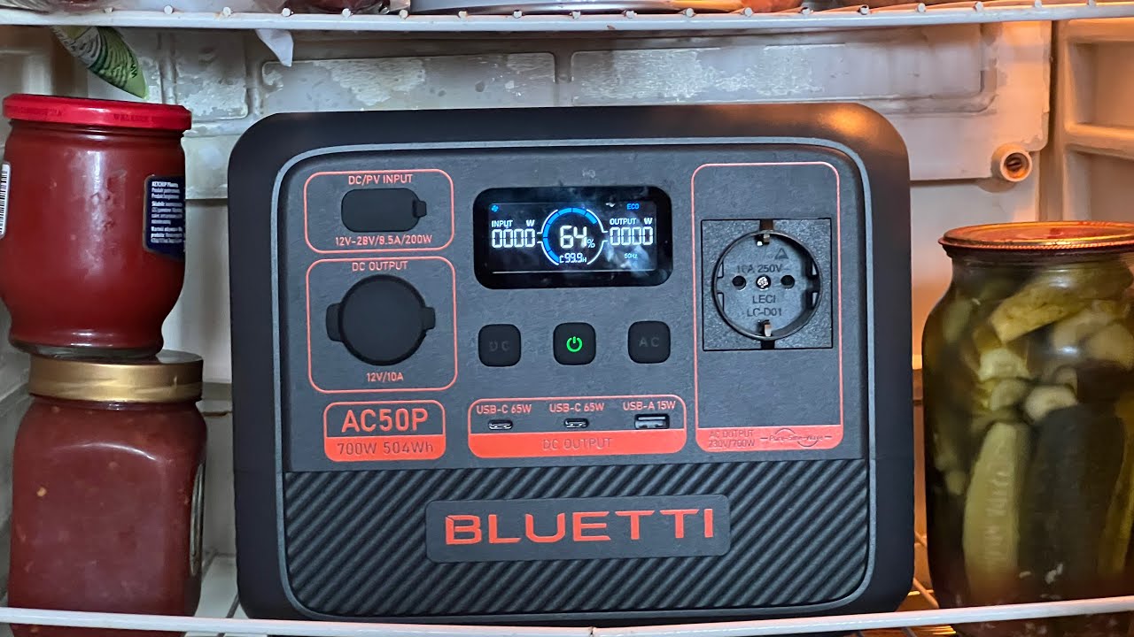 Bluetti AC50P та холодильник: Тонкощі підключення та РЕАЛЬНИЙ тест