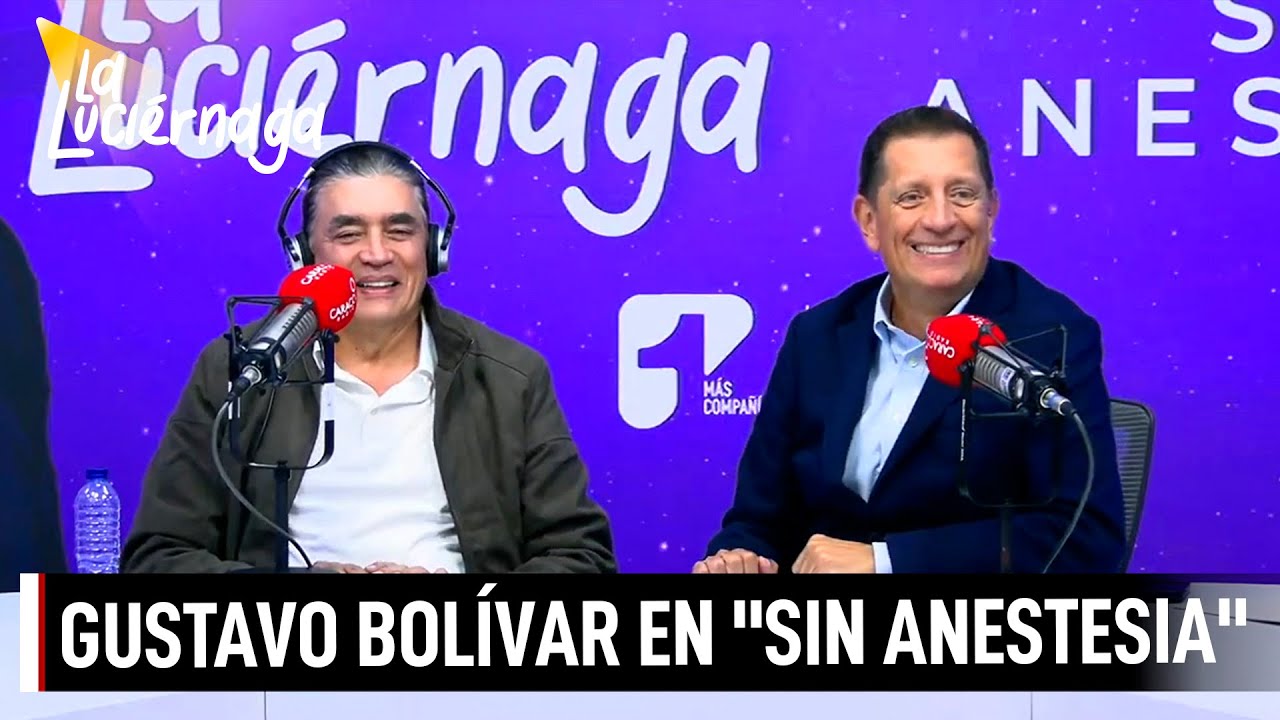 Gustavo Bolívar en “Sin Anestesia” de La Luciérnaga |  La Luciérnaga