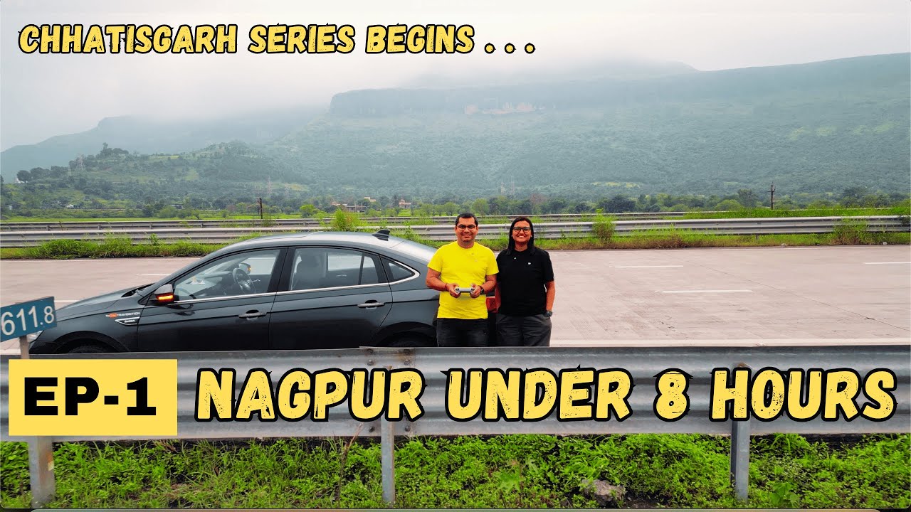 Mumbai to Nagpur Road Trip via Samruddhi Mahamarg – EPISODE 1 | Chhattisgarh Travel Series