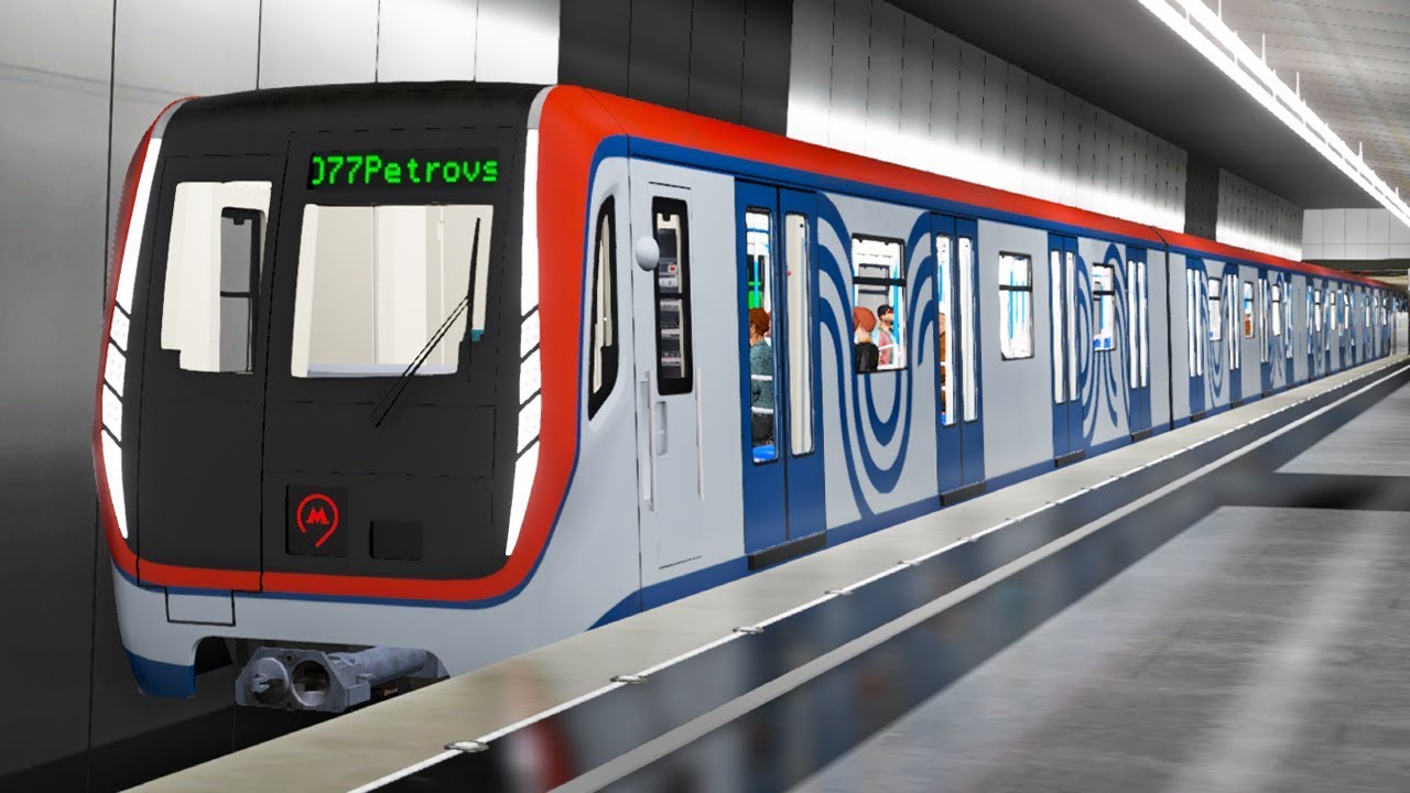 METRO SIMULATOR 2019 - ПЕРВАЯ ПОЕЗДКА НА 81-760 