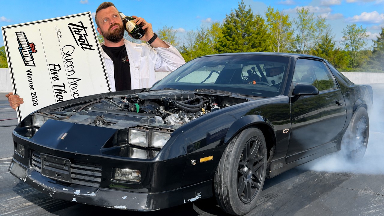 Мы установили двигатель за 28 000 долларов в Camaro за 2000 долларов, и он невероятно быстрый!