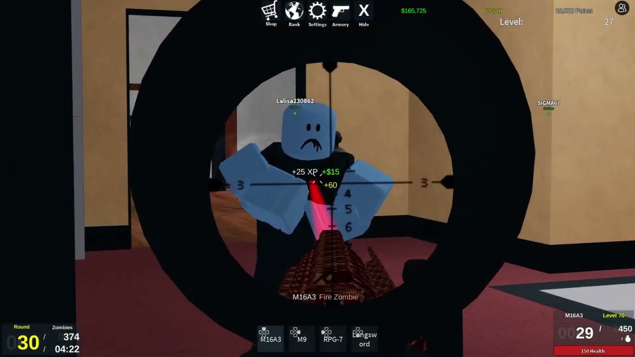 Playing zombie uprising part 3 #Fun #ps4 #games #gaming #roblox #Youtube  #fungames