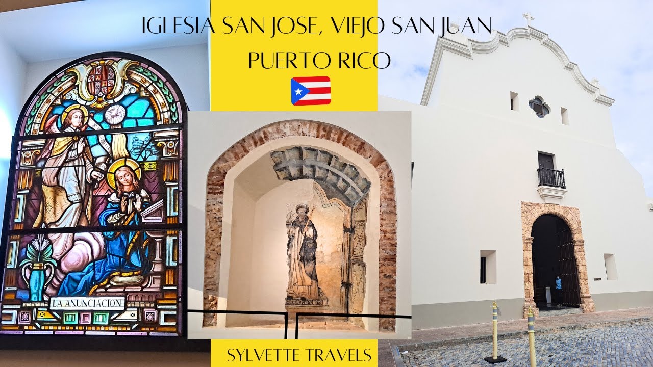 Iglesia San Jose Viejo San Juan, Puerto Rico por @SylvetteTravels