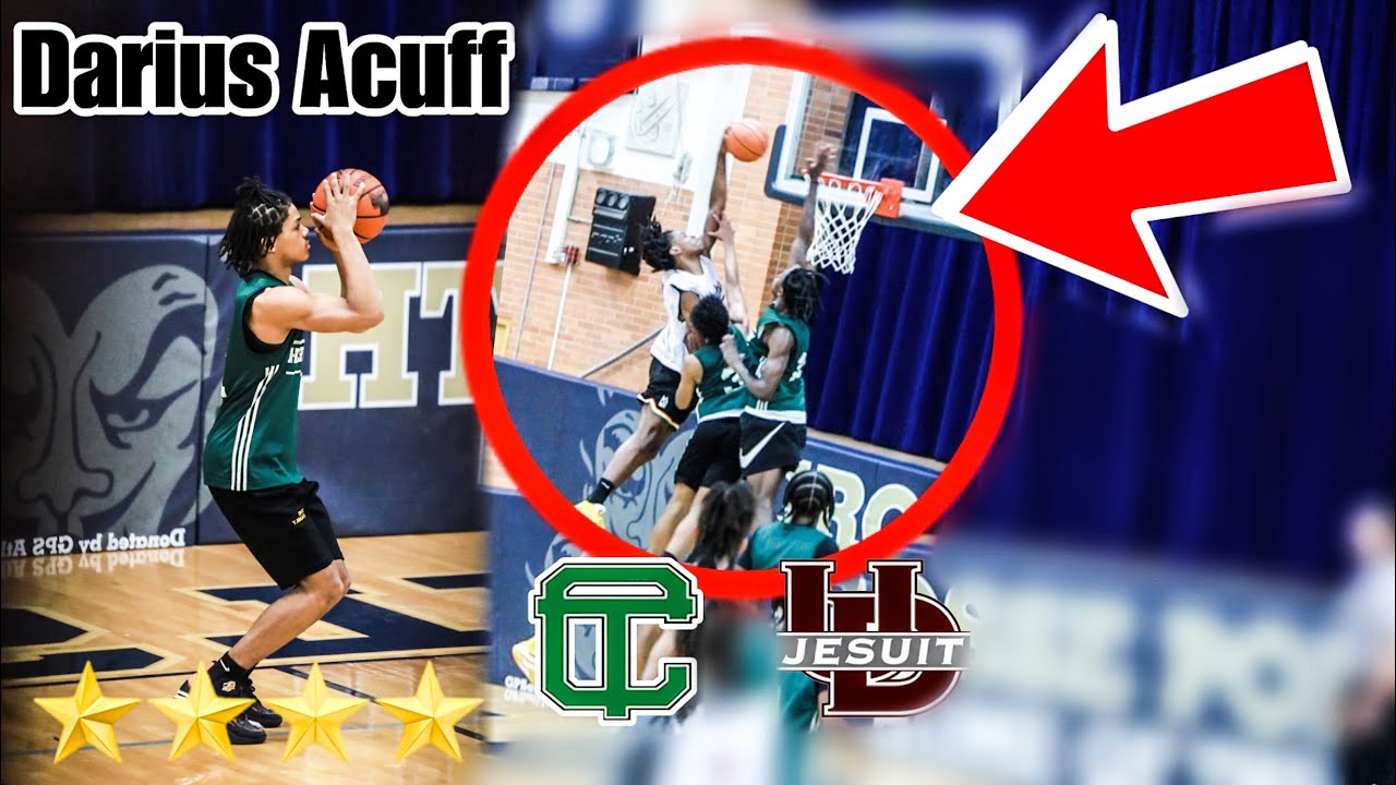 IMG 6’2 Guard Darius Acuff  vs U of D Jesuit Xavier Johnson and Leroy Blyden Jr