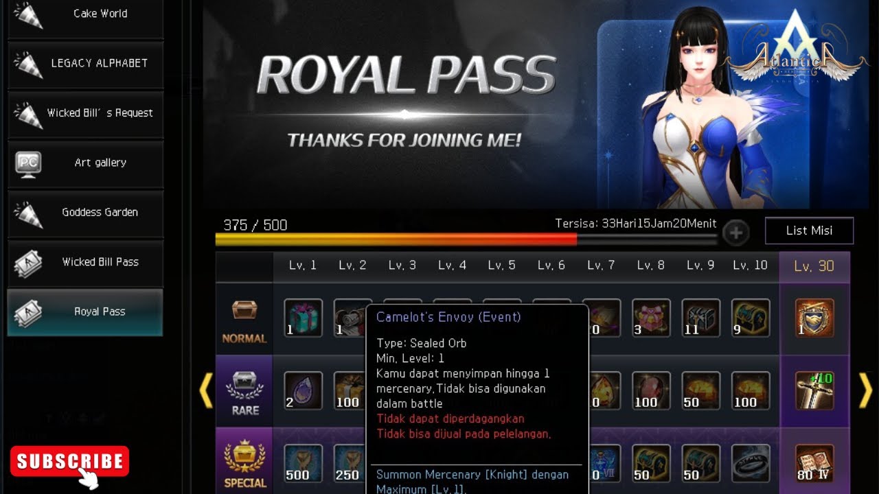 🔴 TUYUL PANEN ARTHUR DI ROYAL PASS