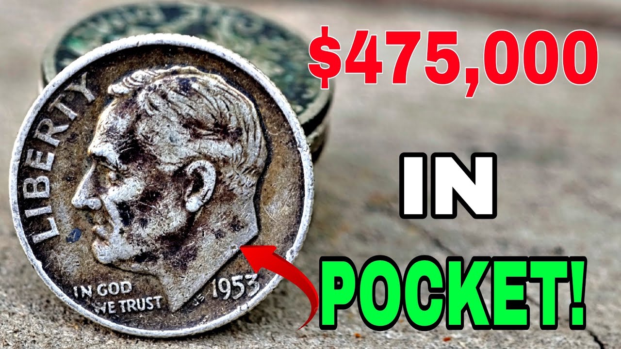 Dirty Old Silver Roosevelt One Dimes Worth Millions of dollars&ndash; Rare Coins Found in Circulation!