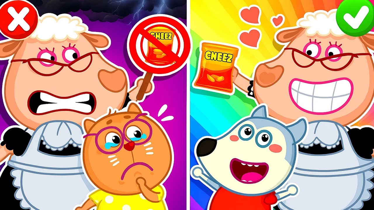 The Scolding Nanny vs. The Pampering Nanny – Who Is Better? | Wolfoo and Friends