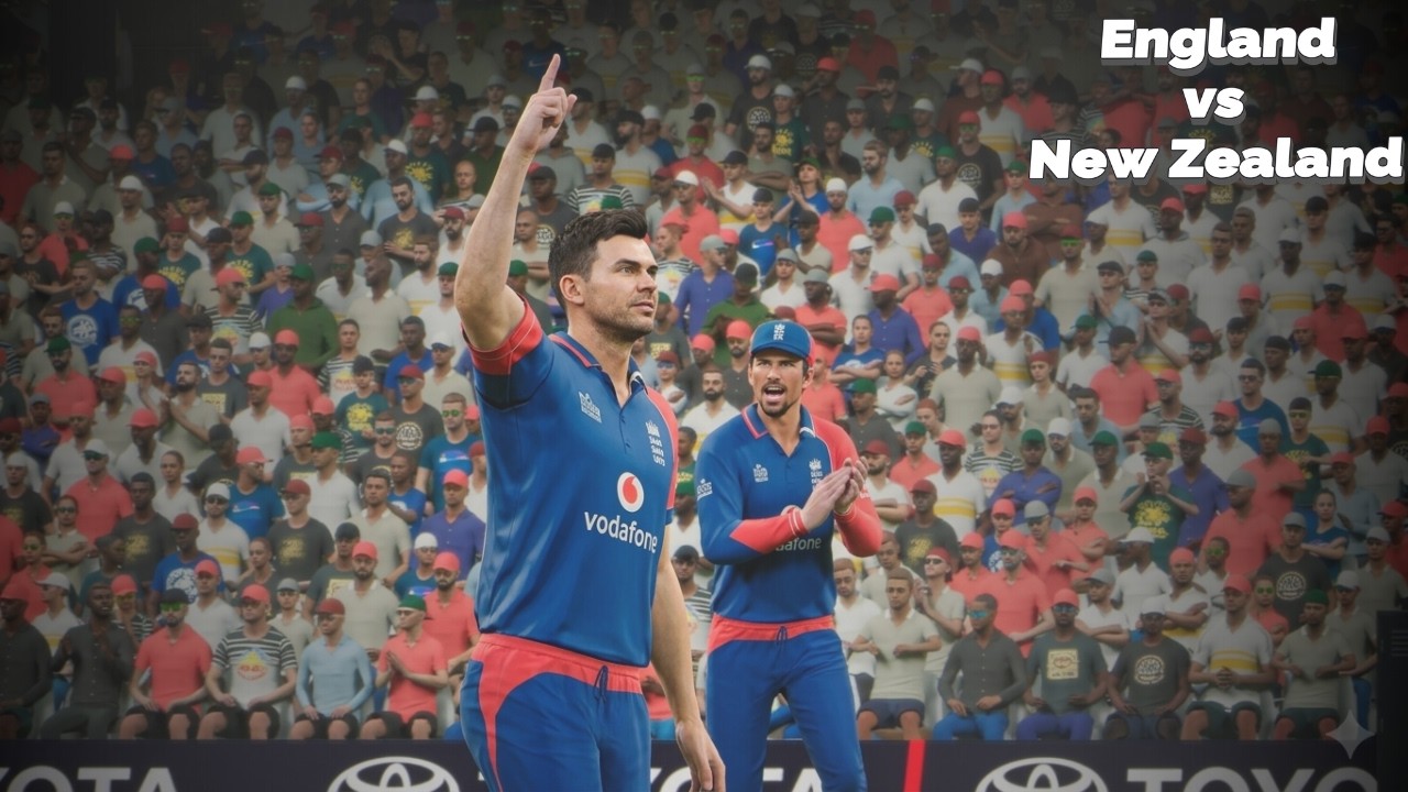 Flintoff's Allround Performance  || ENGLAND RETRO vs NEW ZEALAND RETRO  || RETRO CUP 07 ||CRICKET 26