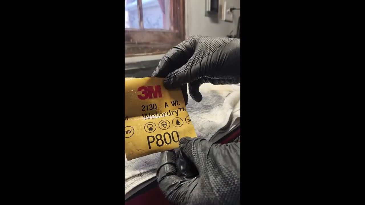 1975 Honda GL1000 Gold Wing - Polishing the Intake Tubes