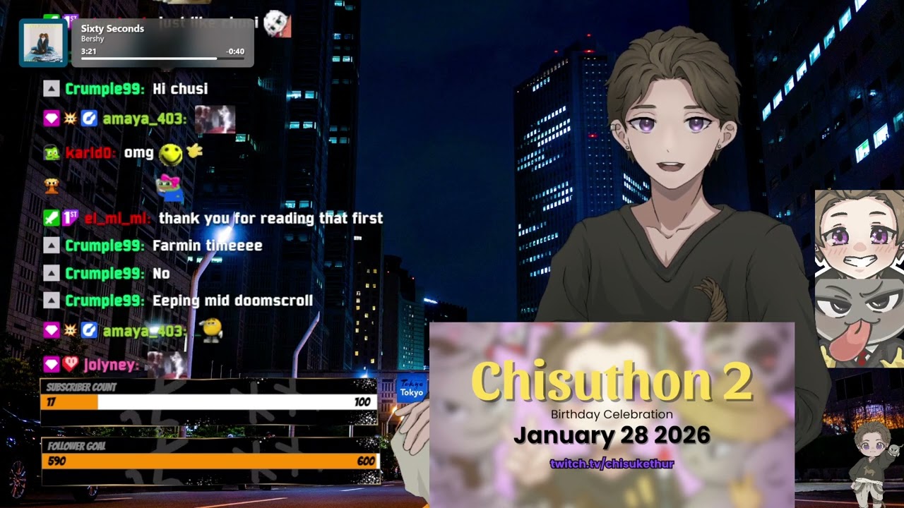 i am the funniest man alive (thats a joke) !chisuthon 2 on the 28th  | !discord !lurk