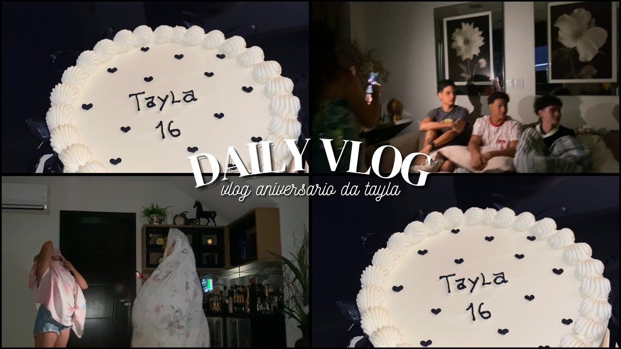DAILY VLOG | aniversário da tayla + noite com meus amigos ~ 10/01