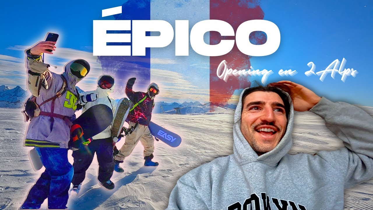 ¡EMPIEZA LA TEMPORADA! ❄️ Abrimos LES DEUX ALPES 📍POR TODO LO ALTO ♥️
