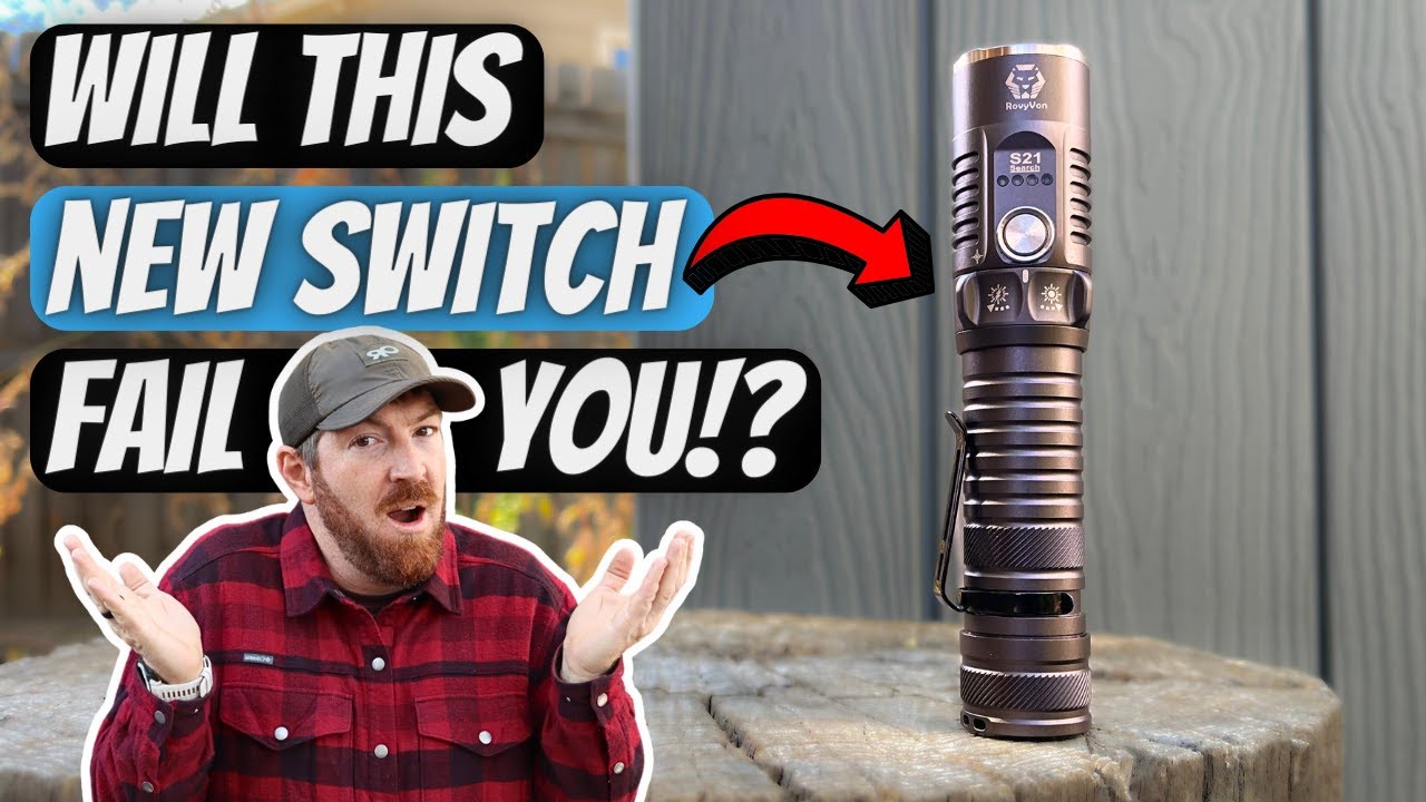 Is This The Future Of Flashlights? 3000 Lumen Rovyvon Search S21