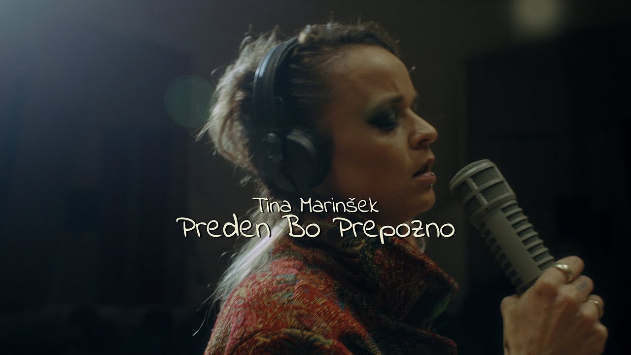 Tina Marin&scaron;ek - Preden bo prepozno (Live Performance Video)