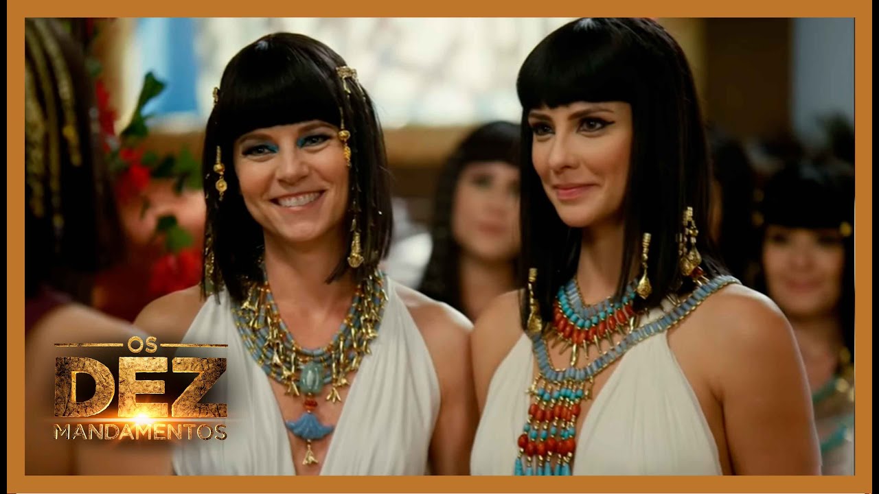 Nefertari retorna ao palácio para se casar com Ramsés | OS DEZ MANDAMENTOS