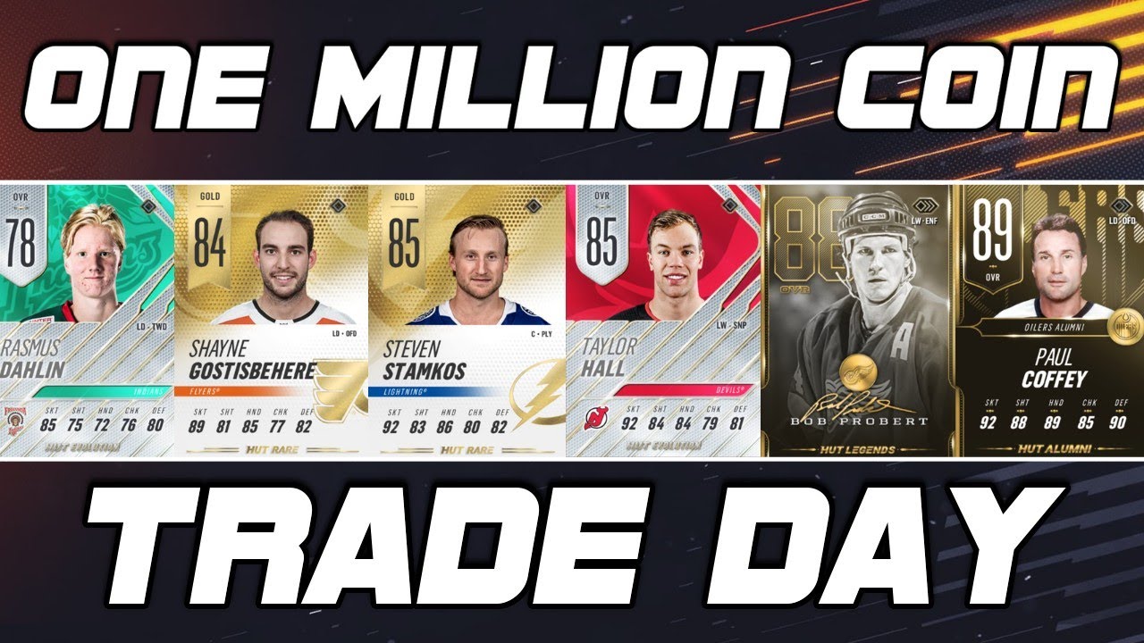 1 MILLION COIN TRADE PART 1 - NHL 19