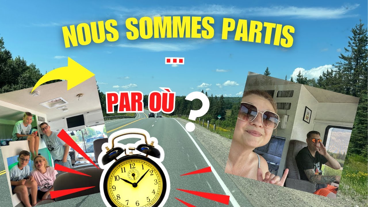 6. Nous sommes partis...