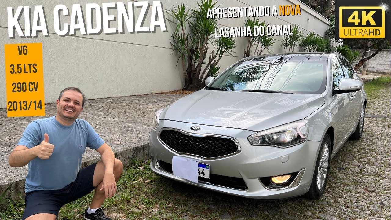 Kia Cadenza 13/14 - detalhes e diferenças entre o 2012 e azera 2010 + experiência de compra na KAVAK