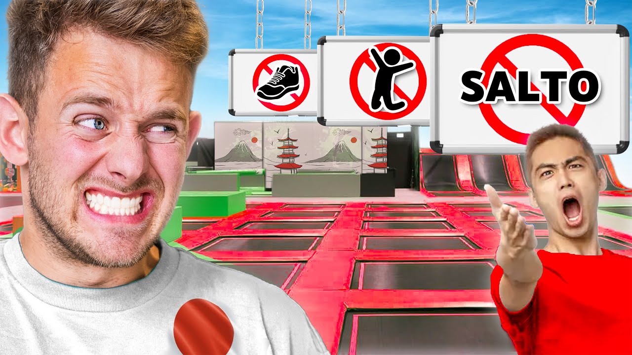 DIT IS HET STRENGSTE TRAMPOLINE PARK OOIT...