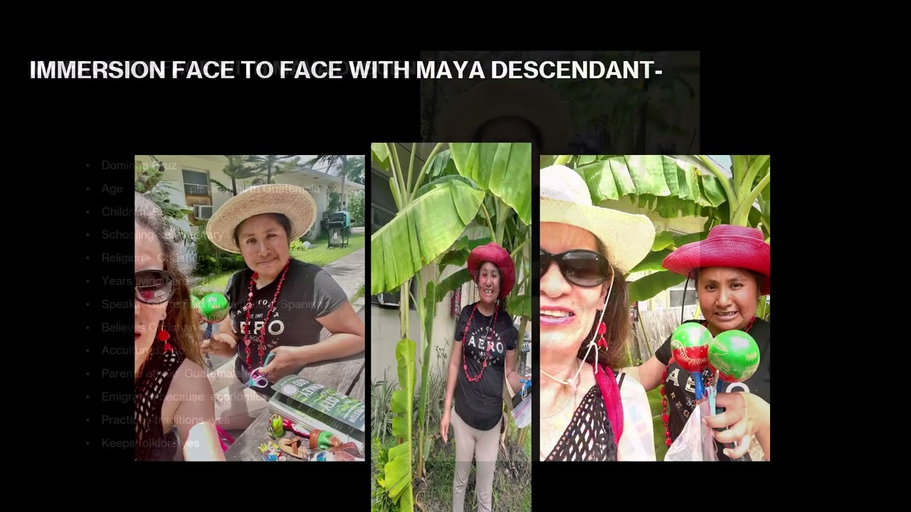 IMMERSION Project Maya Culture