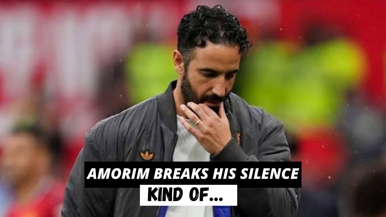 Ruben Amorin finally speaks up after United exit