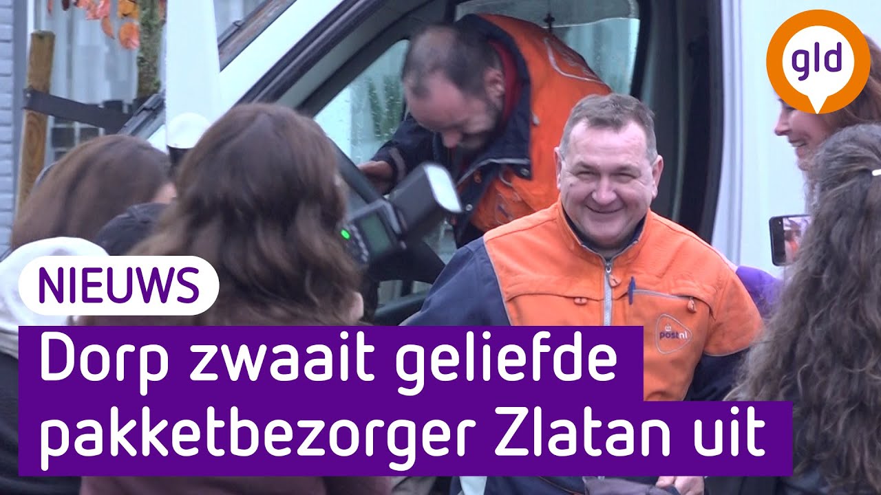 Dorp in groot verdriet na stoppen postbode Zlatan
