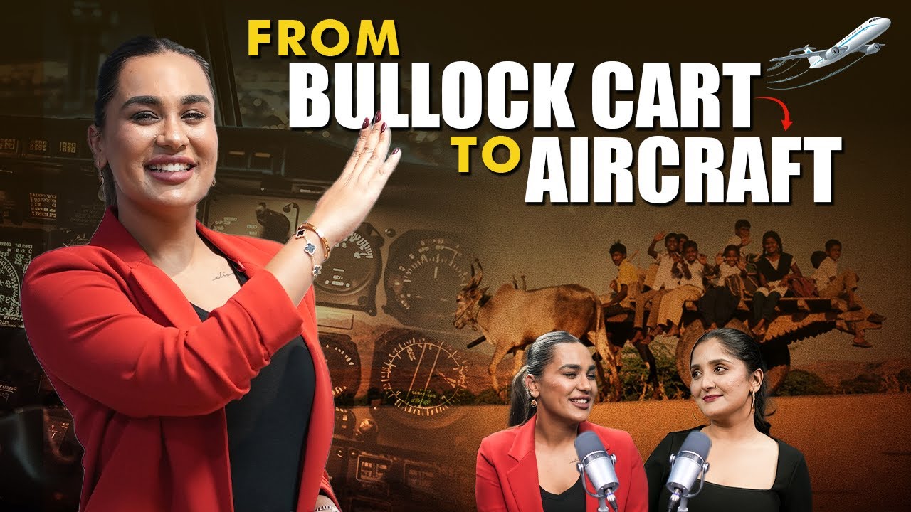 From Bullock Cart to Aircraft Ft. Captain Nikita Tomar | GOLDEN EPAULETTES AVIATION