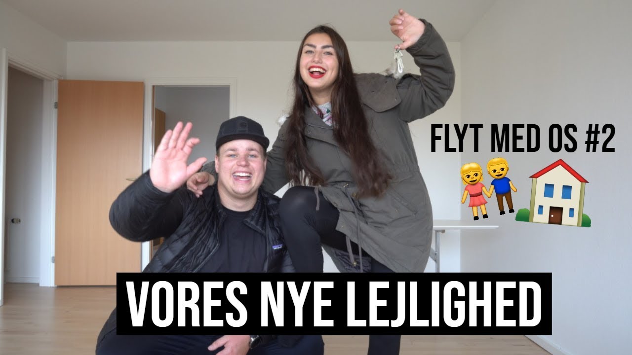 TOM LEJLIGHEDSTOUR | VI FÅR NØGLERNE! #FLYT MED OS #2