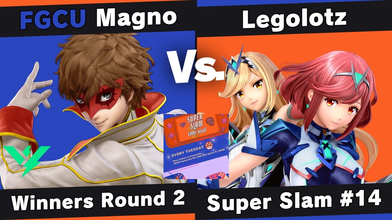 Super Slam 14 - Magno (Joker) vs Legolotz (Mythra/Pyra) - Winners Round 2