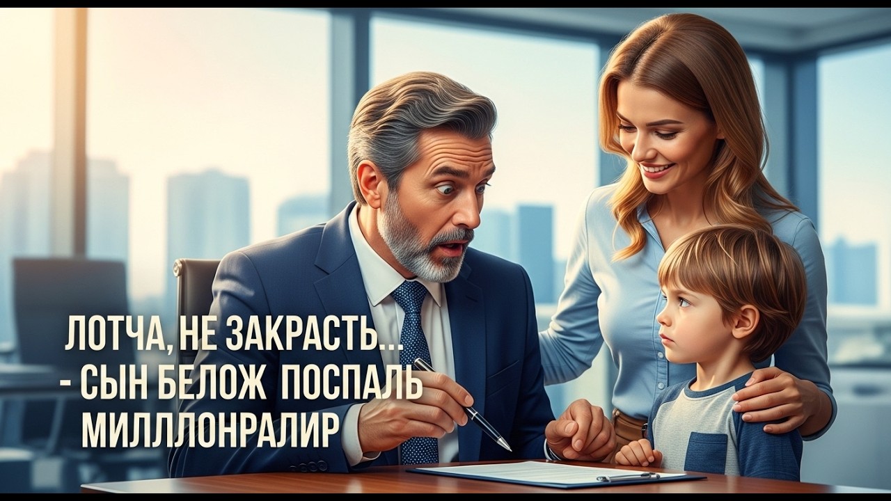 Папа, не подписывай… Сын горничной спас миллиардера от катастрофы