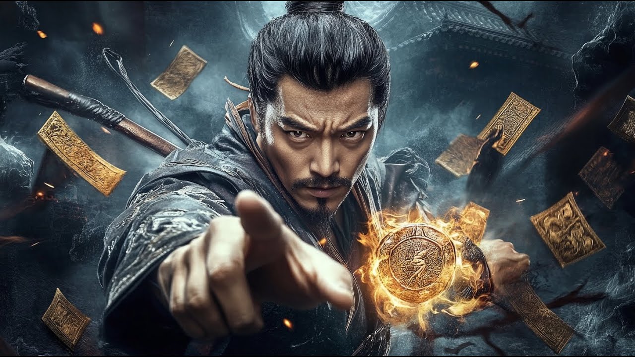 Explosive martial arts epic:the monster hunter's last battle, soul flame sword destroys all evil!