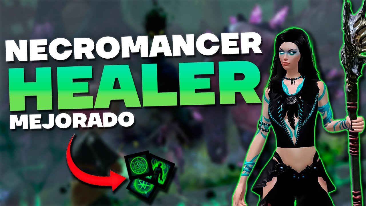 Probé el NUEVO Heal Necro y… ¡ES DEMASIADO BUENO! 💀❤️ | Guía Scourge Healer