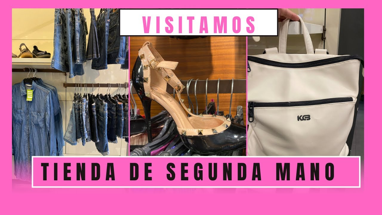 VISITAMOS TIENDA DE SEGUNDA MANO  🛍 EN BARCELONA 🛍 #segundamano  #humana #ropausada
