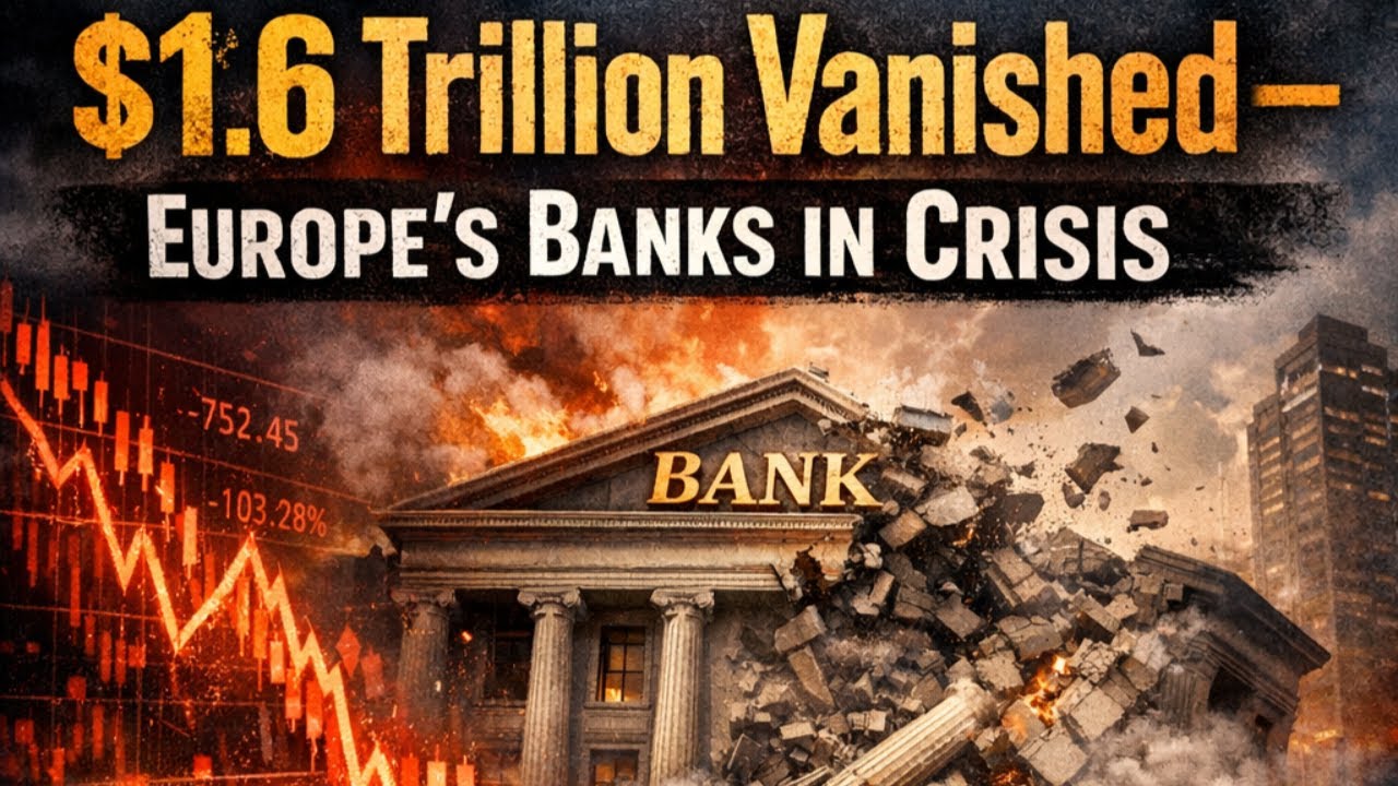 Why $1.6 Trillion Is Quietly Leaving Europe&rsquo;s Banks | Europe Banking Crisis Explained